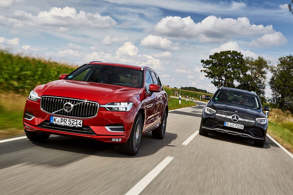 Volvo XC60 B5 Diesel Mercedes GLC-Klasse 300 d