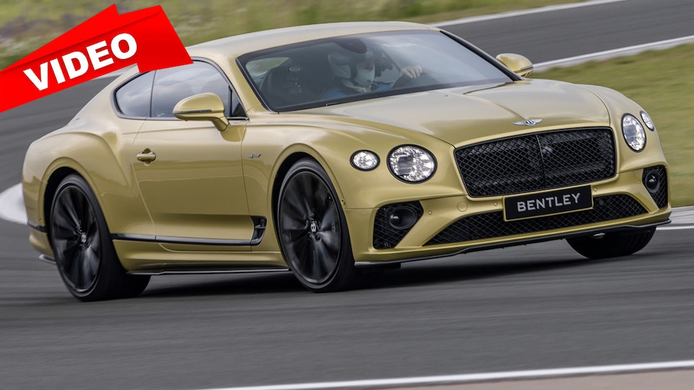 So fährt der neue Continental GT Speed