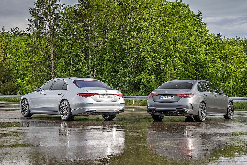 Mercedes C- und S-Klasse: Diese Design-Tricks stecken drin - AUTO BILD