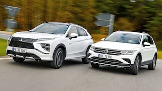 Mitsubishi Eclipse Cross Plug-in Hybrid          VW Tiguan 1.4 eHybrid