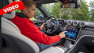 Mercedes C-Klasse MBUX: Der kleine Bruder des S-Klasse-Infotainments
