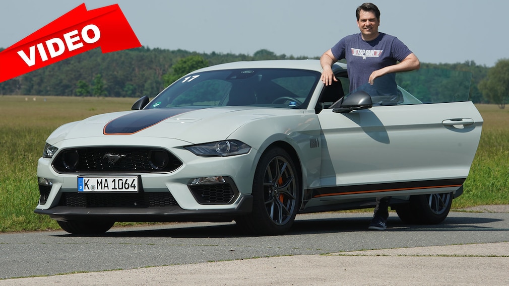 So fährt der Kult-Mustang