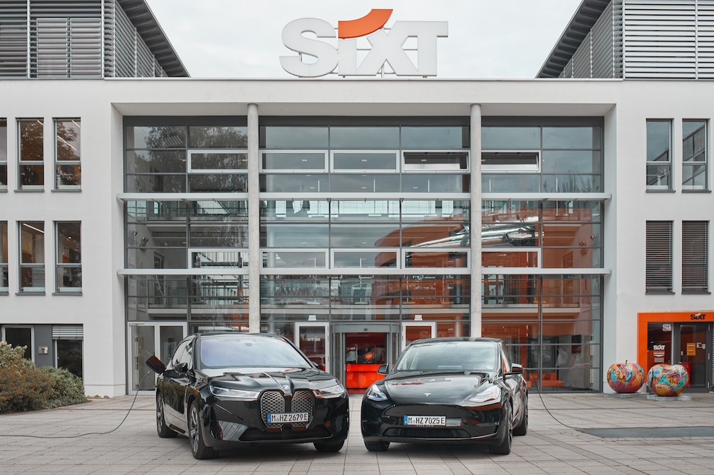 E-Auto als Sixt-Mietwagen