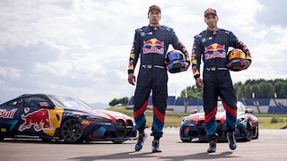 Red Bull Driftbrothers Elias Hountondji und Joe Hountondji  