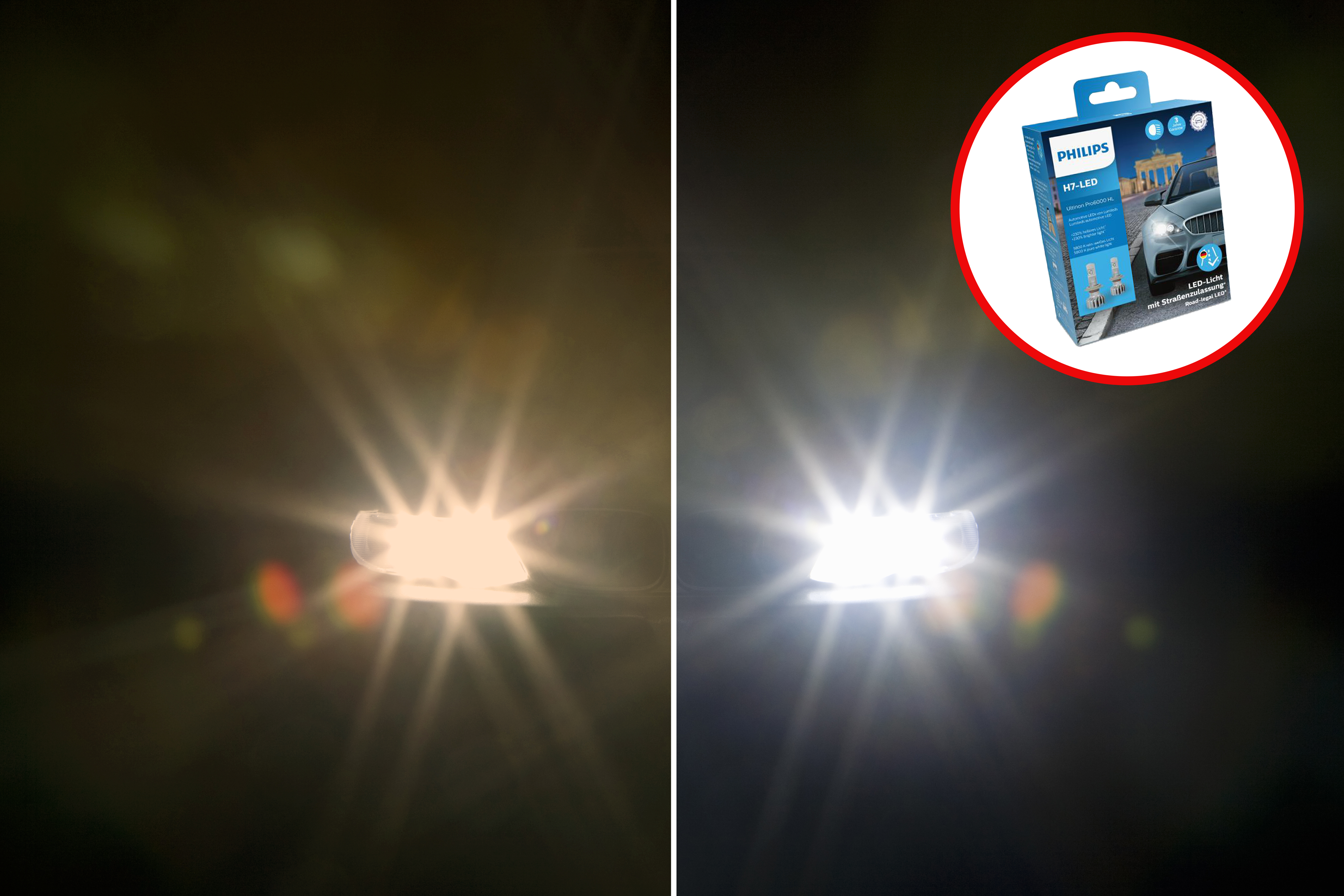 H7 mit Zulassung OSRAM LED NIGHT BREAKER Lampen Birnen für