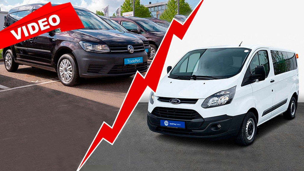 Gebrauchtwagen-Battle: Caddy vs. Transit