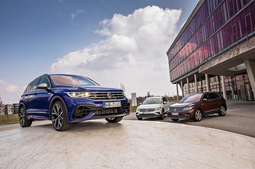 VW Tiguan R 2.0 TSI 4Motion VW Tiguan 1.4 eHybrid VW Tiguan 1.5 TSI