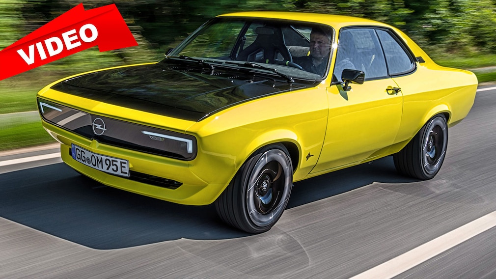 Die erste Fahrt im ElektroMod-Manta
