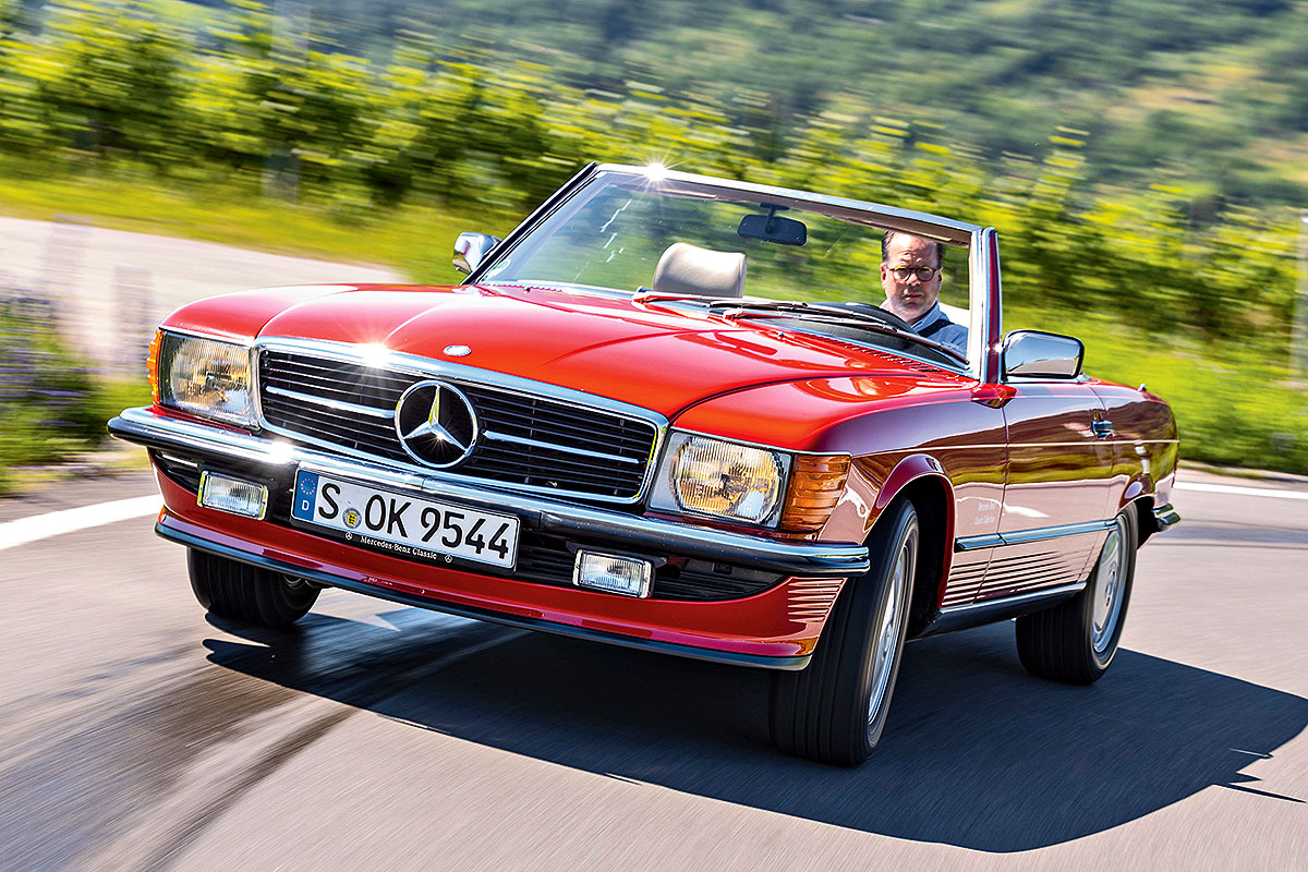 Mercedes SL (R 107): So schlägt sich der Roadster als Oldtimer