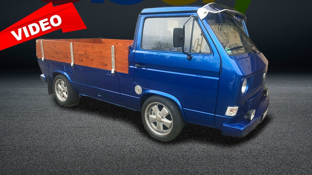 Dieser VW T3 mit Achtzylinder könnte ein echter Porsche-Schreck sein