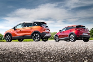 Mazda CX-3 Skyactiv-G 2.0    Opel Crossland 1.2 DI Turbo