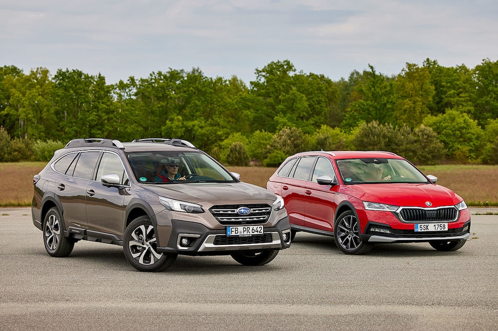 Subaru Outback 2.5i Skoda Octavia Scout 2.0 TSI 4x4