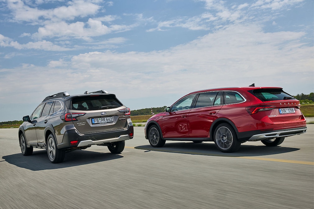 Subaru Outback 2.5i Skoda Octavia Scout 2.0 TSI 4x4