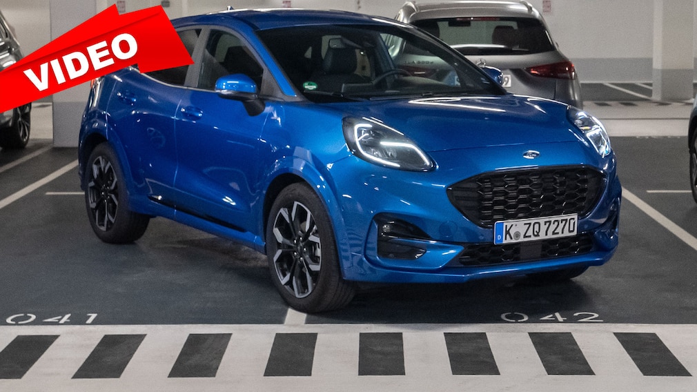 Ford Puma im AUTO BILD-"Garagen-Check"