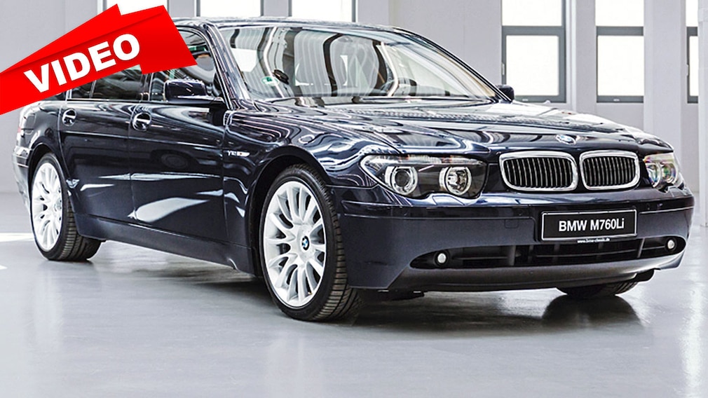 BMW 7er mit V12 und 445 PS
