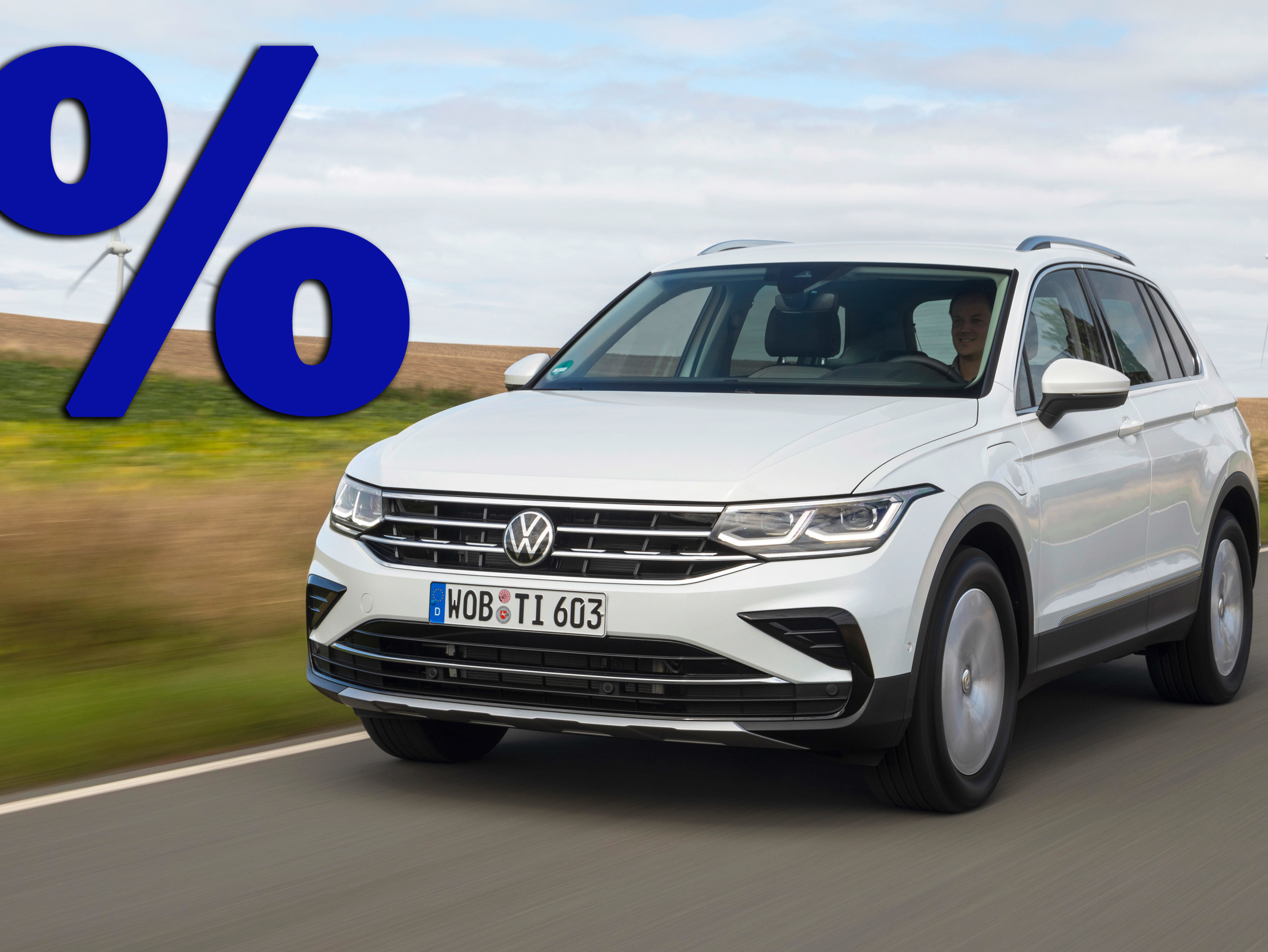 So zahlt man bis zu 13.171 Euro unter UVP fur den Tiguan eHybrid AUTO BILD