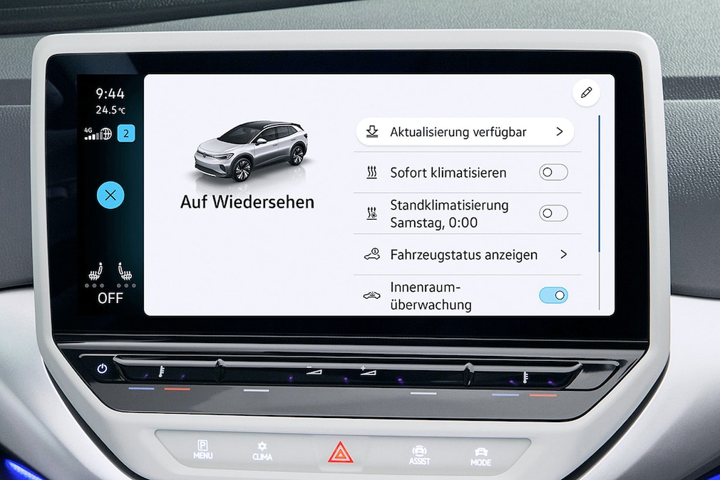 VW ID.3 Over-the-Air Update