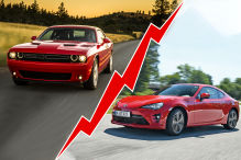 Gebrauchtwagen Battle Dodge Challenger SXT Toyota GT86 Gebrauchtwagen Battle Dodge Challenger SXT Toyota GT86