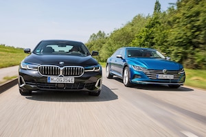 VW Arteon 1.4 eHybrid BMW 520e