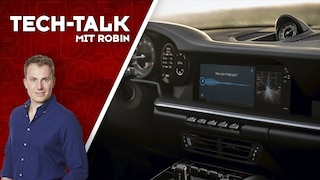 Aufmacher Tech-Talk mit Robin  Porsche-Infotainmentsystem