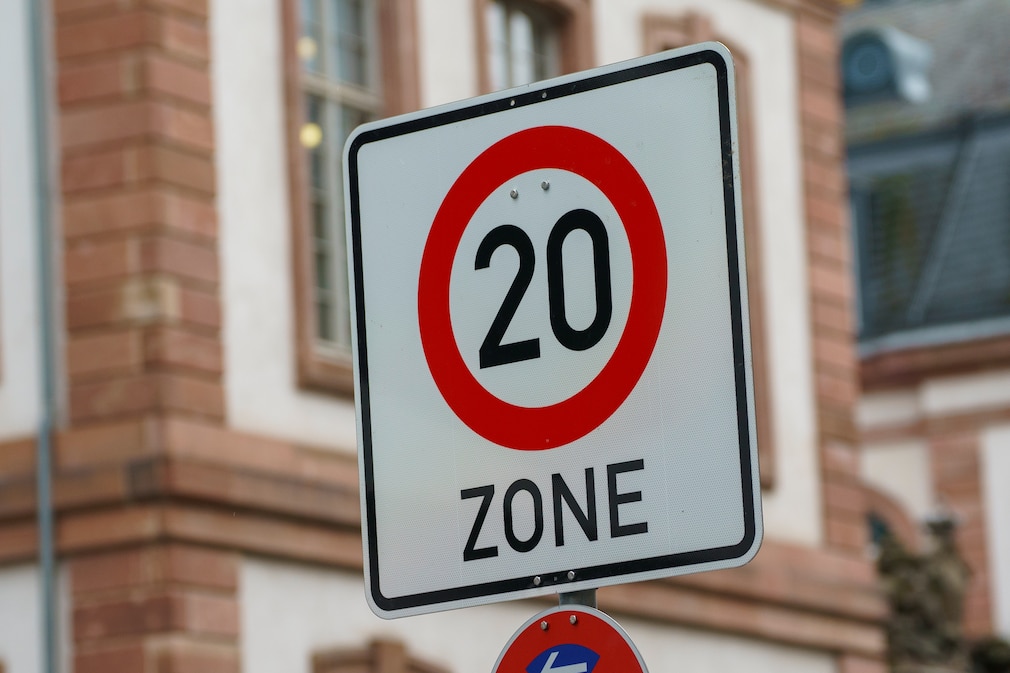 Tempo 20 in der Frankfurter Innenstadt