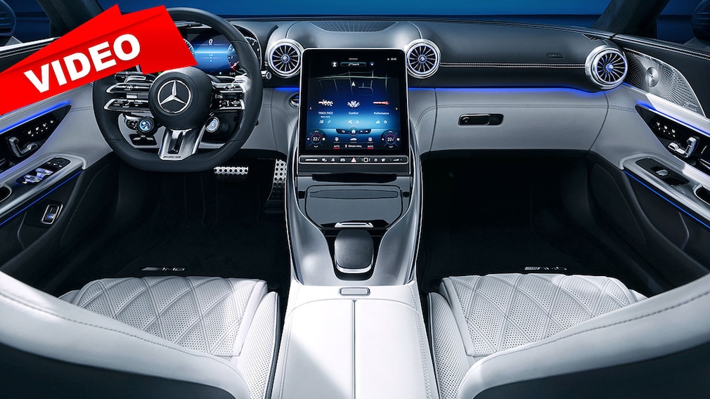 Neuer Mercedes SL soll als echter AMG zurück zu alter Stärke finden