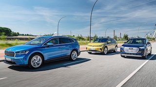 Audi Q4 e-tron 40 Skoda Enyaq iV 80 VW ID.4 Pro