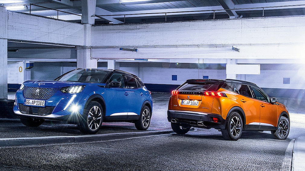 Peugeot e-2008 GT Elektro Peugeot 2008 GT line Peugeot e-2008 GT Elektro Peugeot 2008 GT line