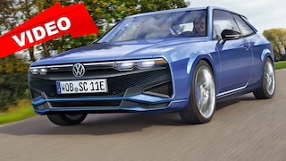So könnte der Scirocco als Elektrosportler kommen