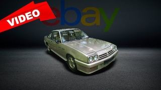 Goldener Opel Manta GT/E mit Hohlraumversiegelung zu verkaufen