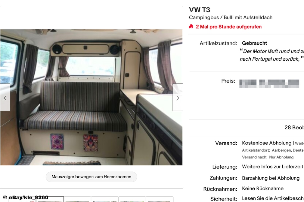 eBay VW T3 eBay VW T3