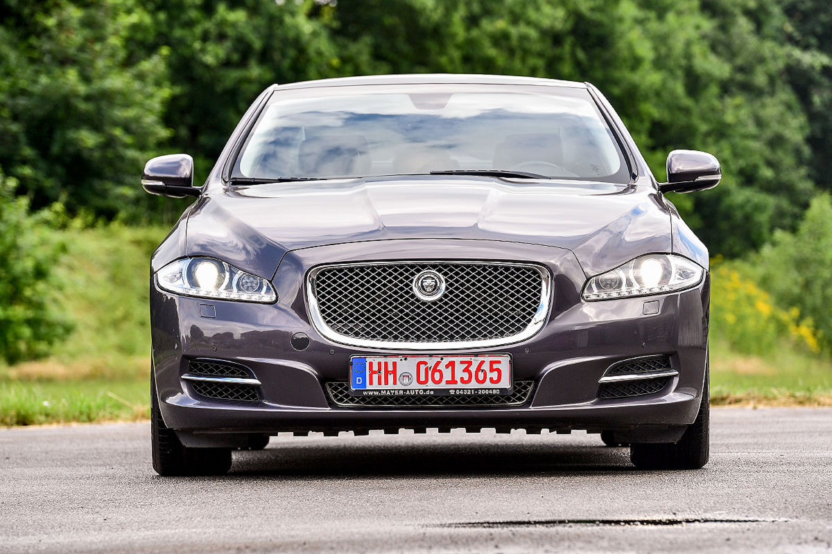 Jaguar xj front discount