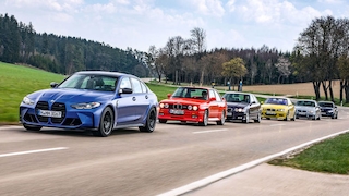 BMW M3 G80 Competition       BMW M3 E30 2.3        BMW M3 E36 3.2        BMW M3 E46      BMW M3 E90         BMW M3 F80 Competition