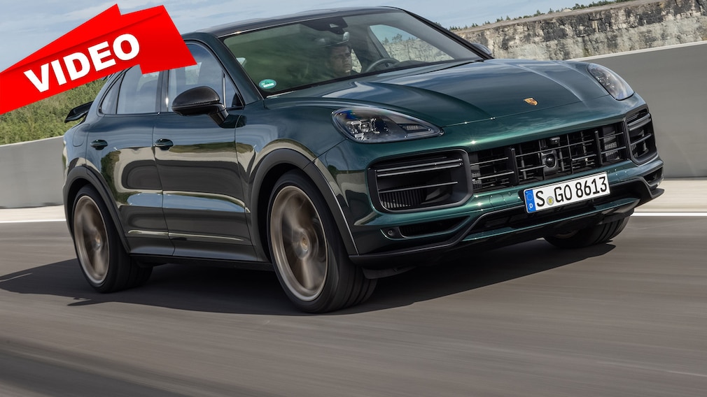 Mit dem Cayenne Turbo GT auf der Piste