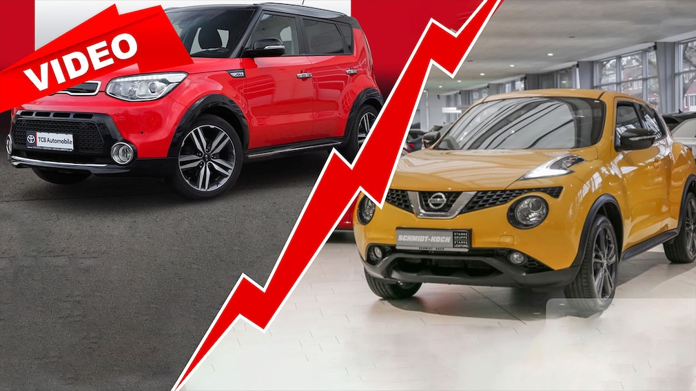 Nissan Juke 1.2 vs. Kia Soul Spirit