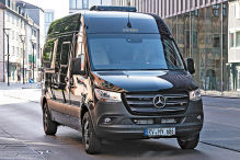 Hymer-Camper auf Sprinter-Basis