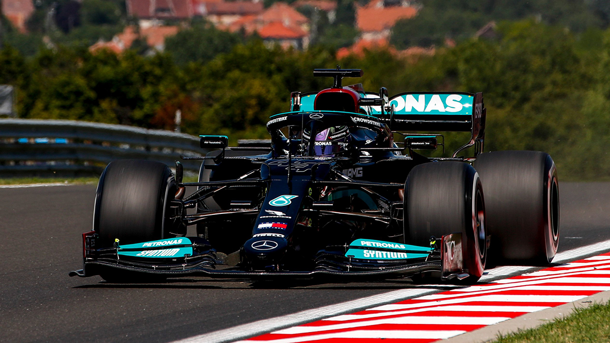 Formel 1 Qualifying Ungarn GP 2021 Hamilton bremst Verstappen