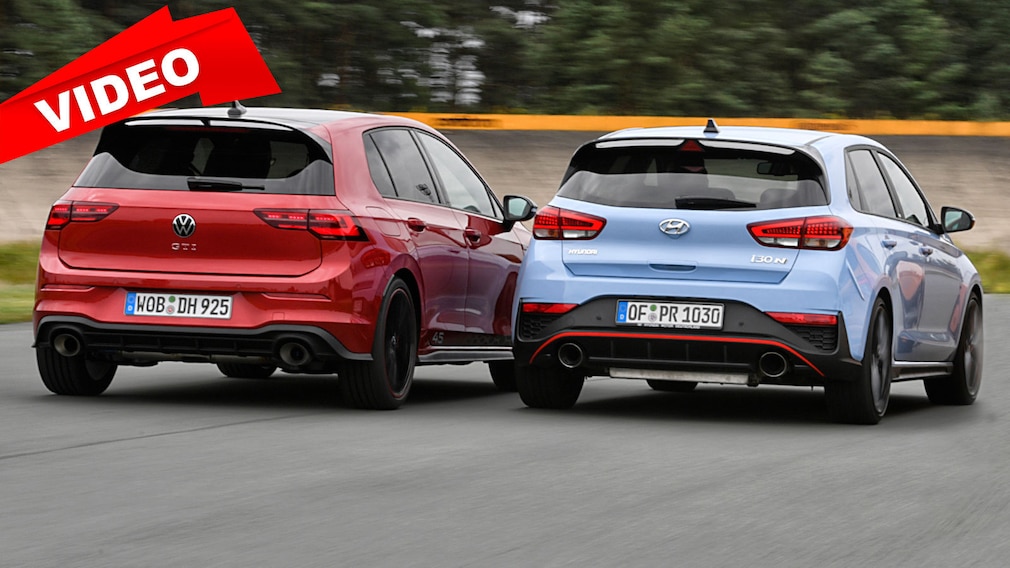 Golf GTI vs. i30 N - Das Duell der Kompakt-Raketen