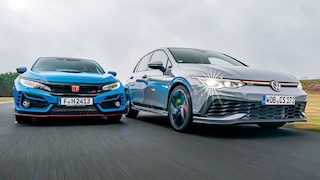 Honda Civic Type R    VW Golf GTI Clubsport
