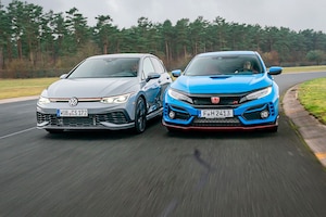 Honda Civic Type R    VW Golf GTI Clubsport