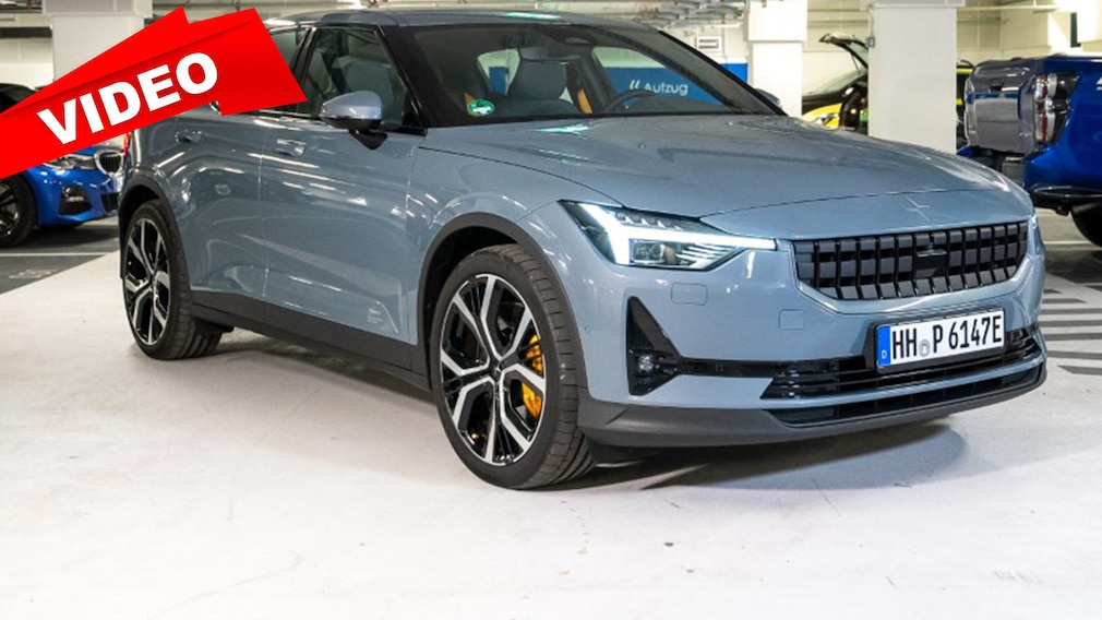 Der Polestar 2 im AUTO BILD-"Garagen-Check"