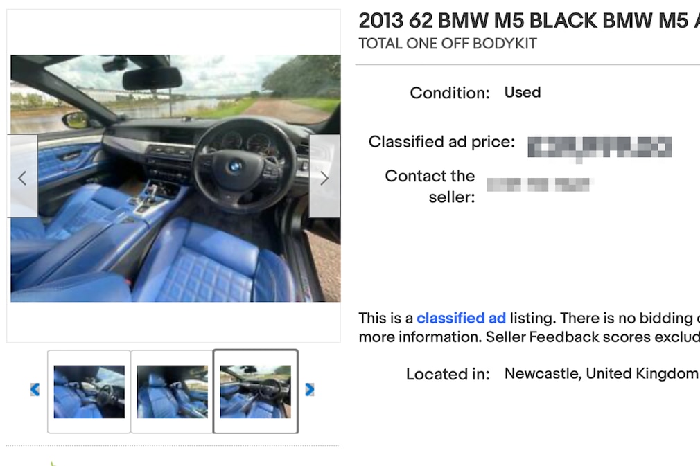 eBay BMW M5