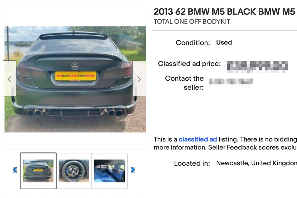 eBay BMW M5
