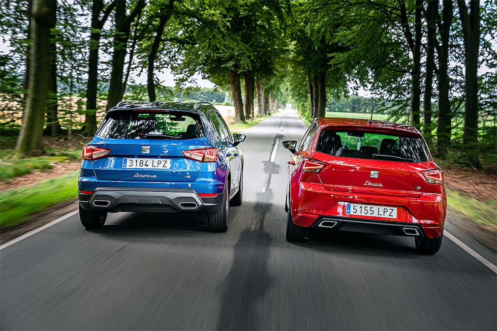 Seat Arona 1.5 TSI DSG Seat Ibiza 1.5 TSI DSG