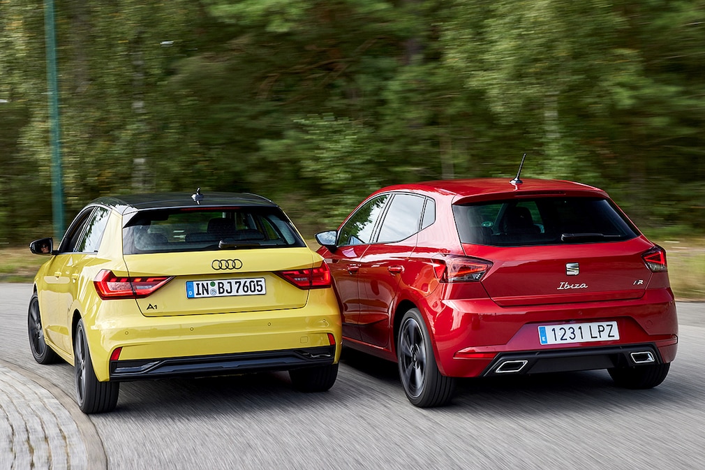 Audi A1 Sportback 35 TFSI Seat Ibiza FR 1.5 TSI