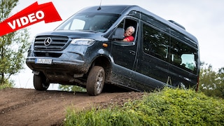 Dieser Mercedes Sprinter kommt mit neuem Allradsystem