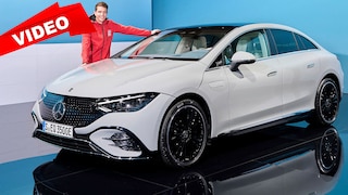 Erster Check im neuen Mercedes EQE
