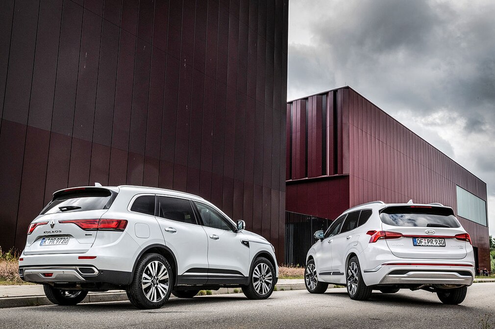 Renault Koleos dCi 185 4WD Hyundai Santa Fe 2.2 CRDi 4WD