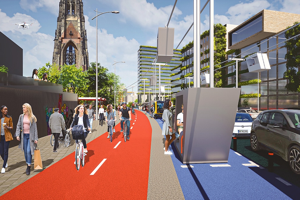 ITS Die Straße der Zukunft - Willy Brandt Straße
