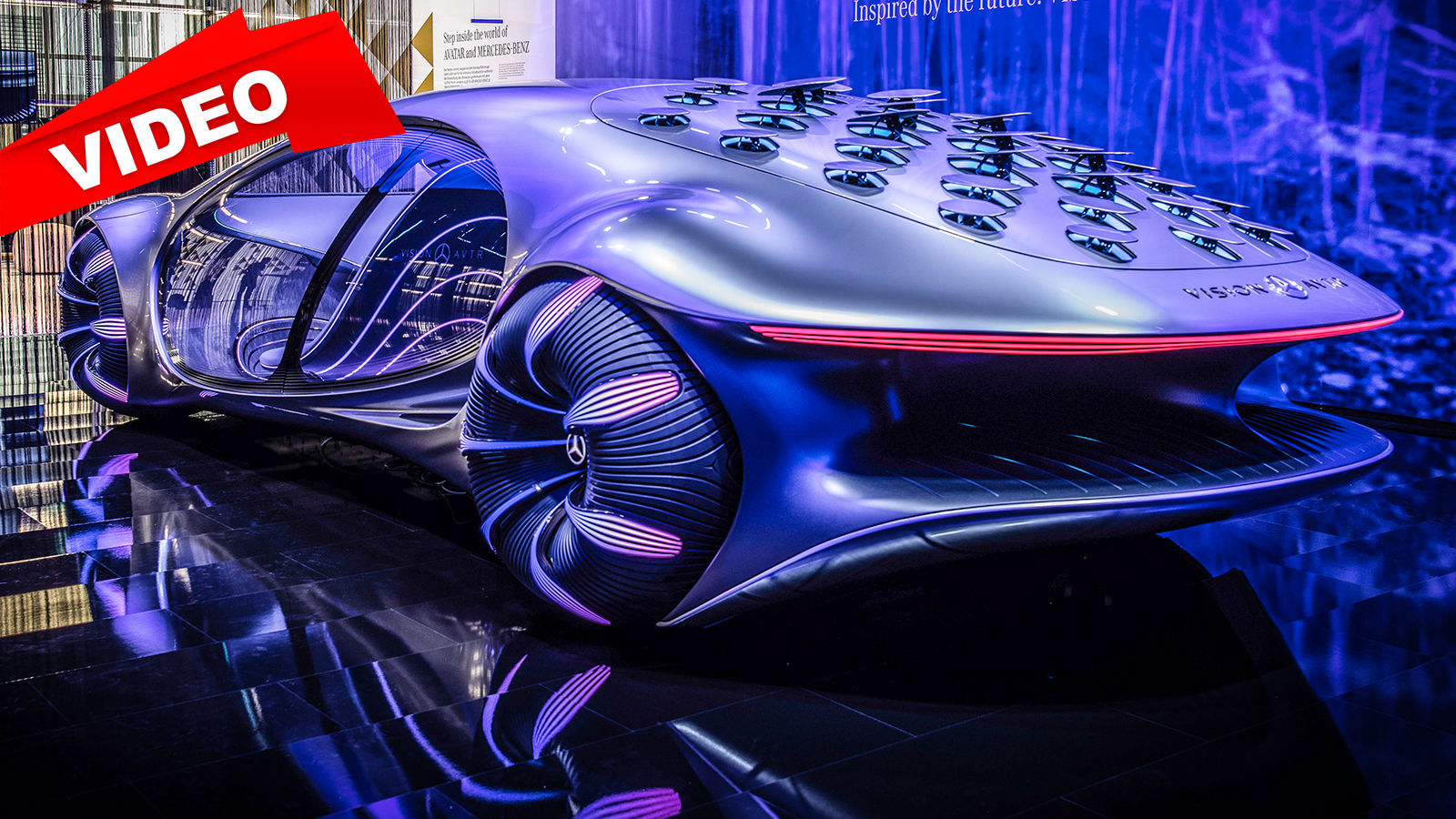 Мерседес Vision AVTR 2021